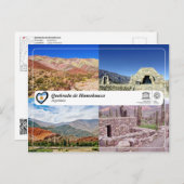 UNESCO WHS - Quebrada de Humahuaca Briefkaart (Voorkant / Achterkant)