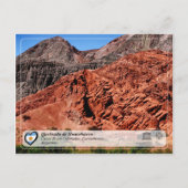 UNESCO WHS - Quebrada de Humahuaca Briefkaart (Voorkant)