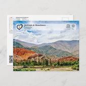 UNESCO WHS - Quebrada de Humahuaca Briefkaart (Voorkant / Achterkant)