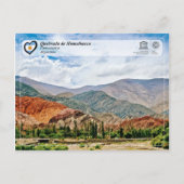 UNESCO WHS - Quebrada de Humahuaca Briefkaart (Voorkant)