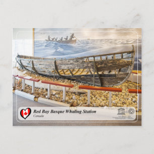 UNESCO WHS - Red Bay Basque Whaling Station Briefkaart