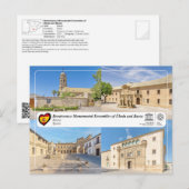 UNESCO WHS - Renaissance Ensembles van Baeza Briefkaart (Voorkant / Achterkant)