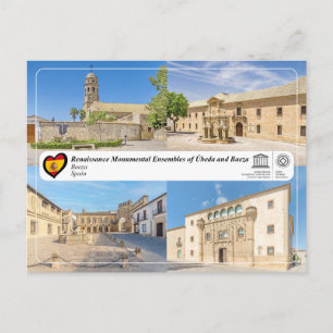 UNESCO WHS - Renaissance Ensembles van Baeza Briefkaart