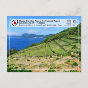 UNESCO WHS - Resten van dorpen op het eiland Nozak Briefkaart