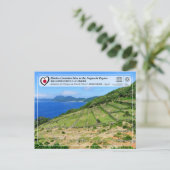 UNESCO WHS - Resten van dorpen op het eiland Nozak Briefkaart (Staand voorkant)