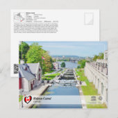 UNESCO WHS - Rideau Canal Briefkaart (Voorkant / Achterkant)