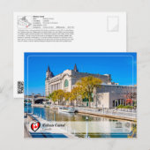 UNESCO WHS - Rideau Canal Briefkaart (Voorkant / Achterkant)