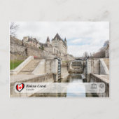 UNESCO WHS - Rideau Canal Briefkaart (Voorkant)