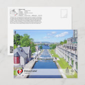 UNESCO WHS - Rideau Canal Briefkaart (Voorkant / Achterkant)