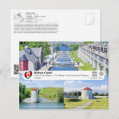 UNESCO WHS - Rideau Canal Briefkaart (Voorkant / Achterkant)