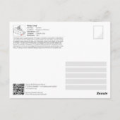 UNESCO WHS - Rideau Canal Briefkaart (Achterkant)