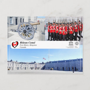 UNESCO WHS - Rideau Canal - Fort Henry, Kingston Briefkaart