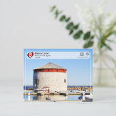 UNESCO WHS - Rideau Canal - Shoal Tower, Kingston Briefkaart (Staand voorkant)
