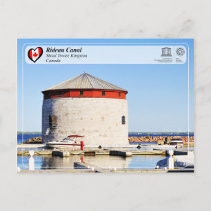 UNESCO WHS - Rideau Canal - Shoal Tower, Kingston Briefkaart
