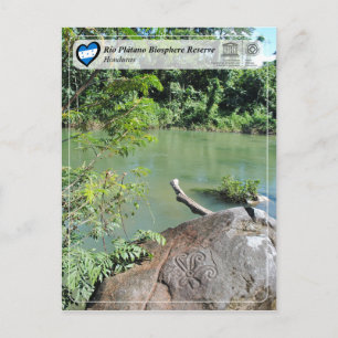 UNESCO WHS - Río Plátano Biosphere Reserve Briefkaart