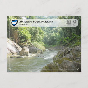 UNESCO WHS - Río Plátano Biosphere Reserve Briefkaart