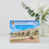 UNESCO WHS - Romeinse brug van Mérida Briefkaart (Staand voorkant)