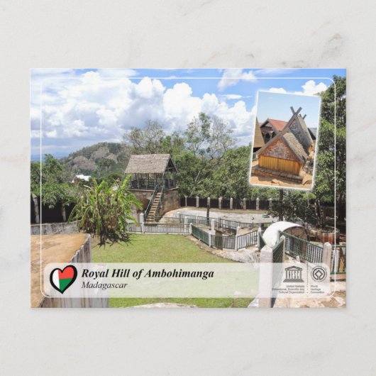 UNESCO WHS - Royal Hill of Ambohimanga Briefkaart (Voorkant)