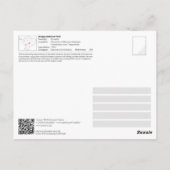 UNESCO WHS - Sangay National Park - Andean Condor Briefkaart (Achterkant)