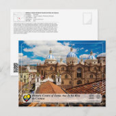 UNESCO WHS - Santa Ana de los Ríos de Cuenca Briefkaart (Voorkant / Achterkant)