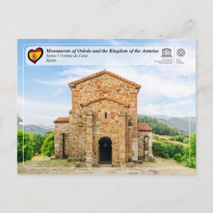 UNESCO WHS - Santa Cristina de Lena Briefkaart