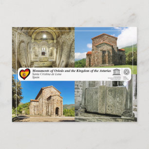UNESCO WHS - Santa Cristina de Lena Briefkaart