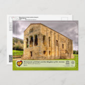 UNESCO WHS - Santa María del Naranco Briefkaart (Voorkant / Achterkant)