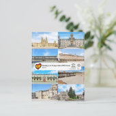 UNESCO WHS - Santiago de Compostela (Oude Stad) Briefkaart (Staand voorkant)