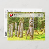 UNESCO WHS - SGang Gwaay Briefkaart (Voorkant / Achterkant)