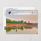 UNESCO WHS - Shalamar Gardens - شالامار باغ  Briefkaart (Voorkant / Achterkant)