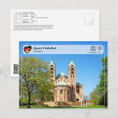 UNESCO WHS - Speyer Cathedral Briefkaart (Voorkant / Achterkant)