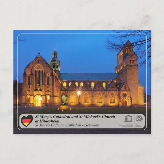 UNESCO WHS - St Mary's kathedraal Briefkaart (Voorkant)