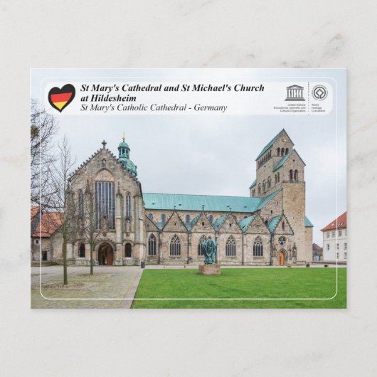 UNESCO WHS - St Mary's kathedraal Briefkaart (Voorkant)