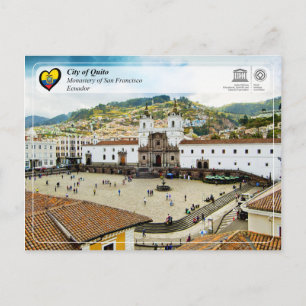 UNESCO WHS - Stad Quito Briefkaart