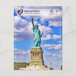 UNESCO WHS - Statue Briefkaart