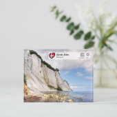 UNESCO WHS - Stevns Klint Briefkaart (Staand voorkant)