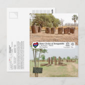 UNESCO WHS - Stone Circles of Senegambia Briefkaart (Voorkant / Achterkant)