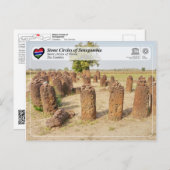 UNESCO WHS - Stone Circles of Senegambia - Wassu Briefkaart (Voorkant / Achterkant)
