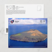 UNESCO WHS - Surtsey Island Briefkaart (Voorkant / Achterkant)
