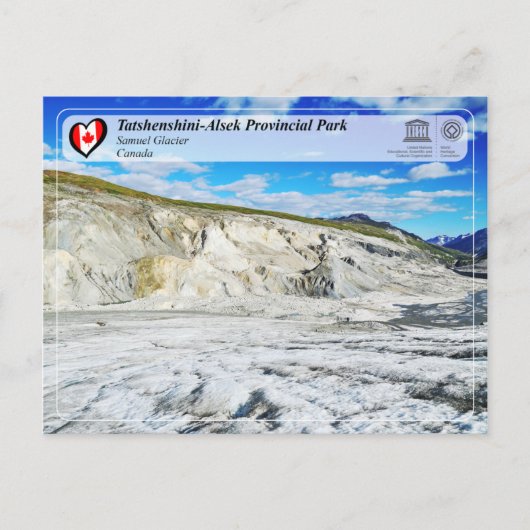 UNESCO WHS - Tatshenshini-Alsek Provincial Park Briefkaart (Voorkant)