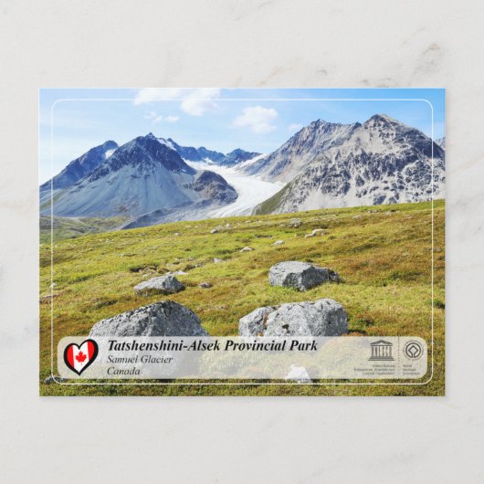 UNESCO WHS - Tatshenshini-Alsek Provincial Park Briefkaart (Voorkant)