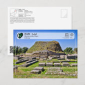 UNESCO WHS - Taxila - Dharmarajika Stupa Briefkaart (Voorkant / Achterkant)
