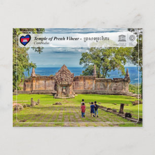 UNESCO WHS - Temple of Preah Vihear Briefkaart