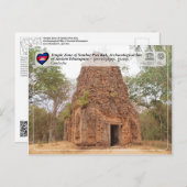 UNESCO WHS - Temple Zone of Sambor Prei Kuk Briefkaart (Voorkant / Achterkant)