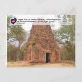 UNESCO WHS - Temple Zone of Sambor Prei Kuk Briefkaart (Voorkant)