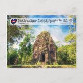 UNESCO WHS - Temple Zone of Sambor Prei Kuk Briefkaart (Voorkant)