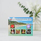 UNESCO WHS - Tokunoshima Island - 徳 之 島 - Flora Briefkaart (Staand voorkant)