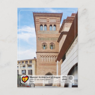 UNESCO WHS - Torre de Iglesia de San Pedro Briefkaart