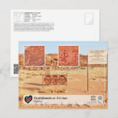 UNESCO WHS - Twyfelfontein Briefkaart (Voorkant / Achterkant)