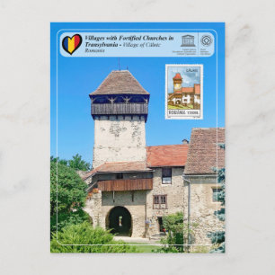 UNESCO WHS - Village of Câlnic (Stamp Edition) Pos Briefkaart